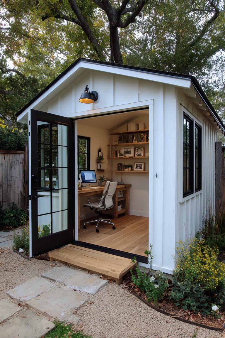 34 Amazing She Shed Office Ideas That Boost Motivation