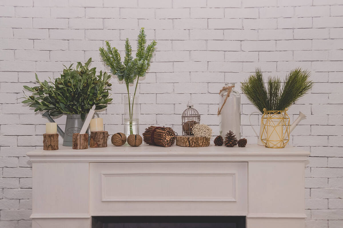 Natural Materials Used in an Unforced Arrangement