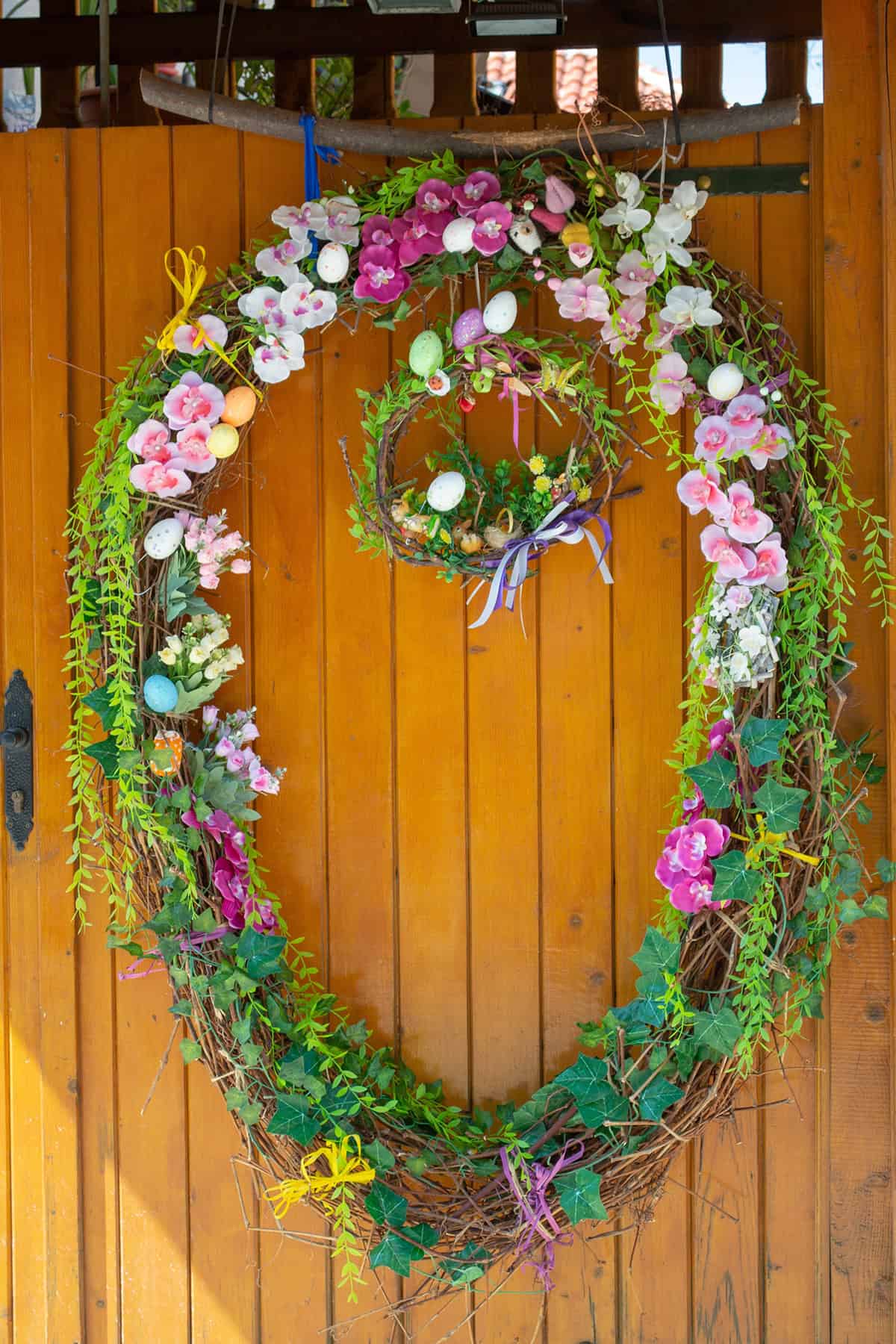 Oversized Easter Vine Wreath