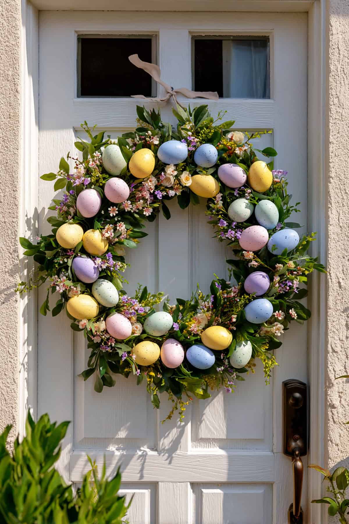 Pastel Easter Egg Wreath