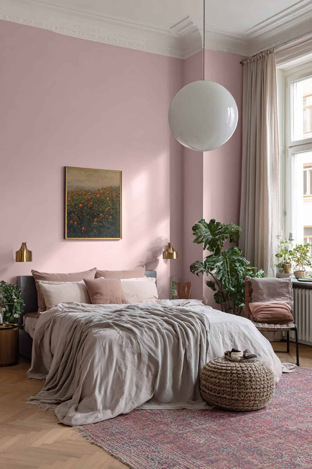Powdery Pastel Pink