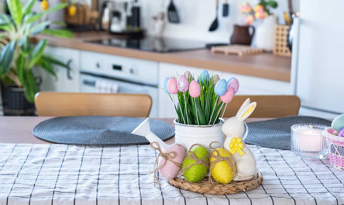 Rustic Easter Kitchen Decor