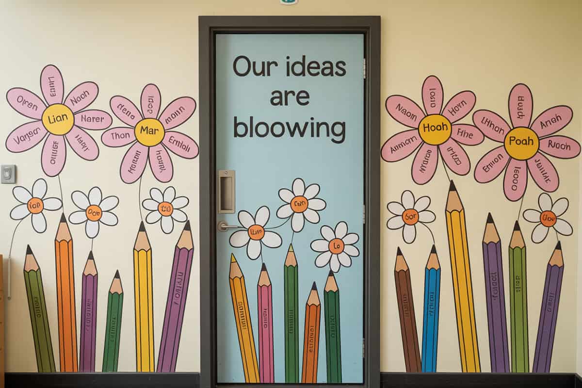 Spring Classroom Door Ideas