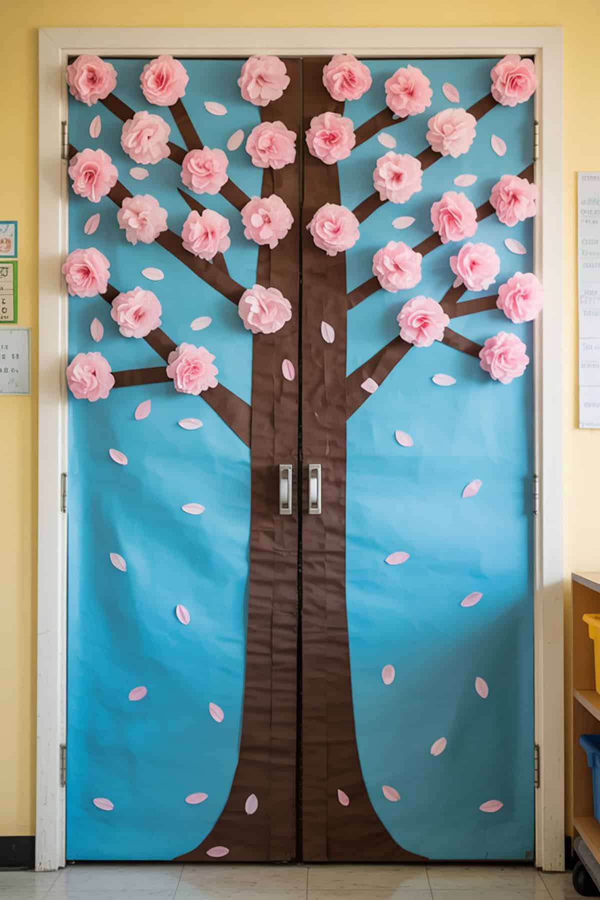 Spring Tree With Blossoms