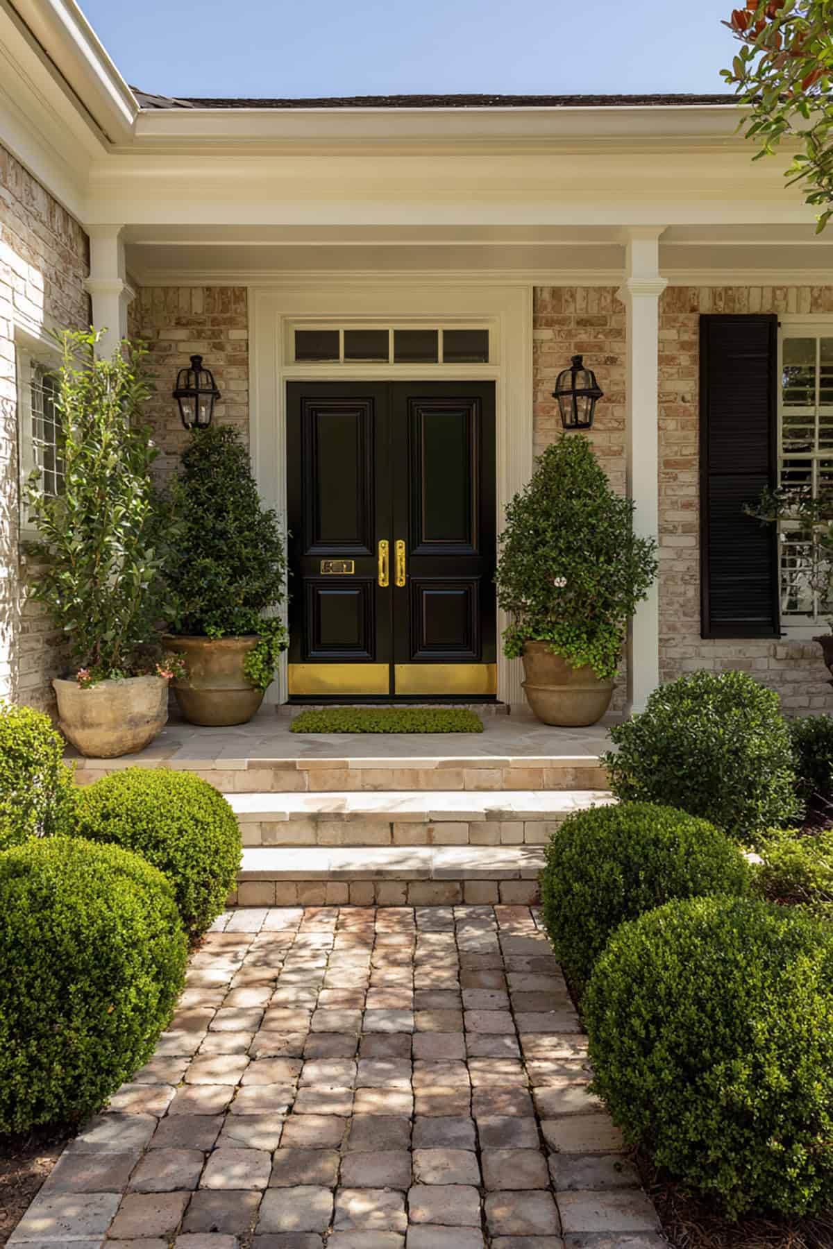 Topiaries for a Clean, Classic Look