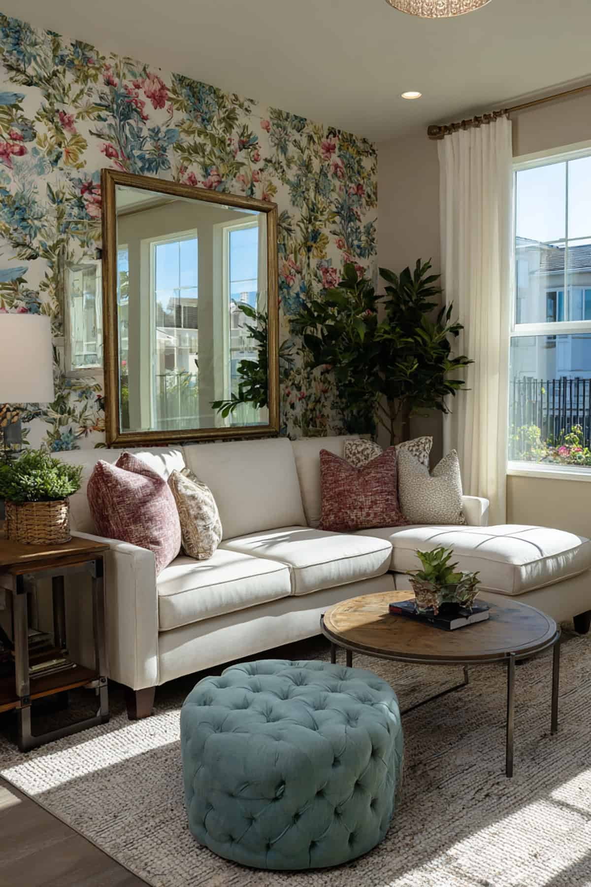 Botanical Accent Wall