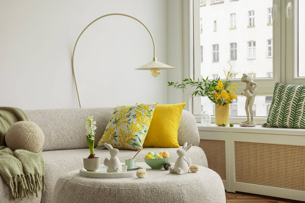 Bunny Tray Sofa Moment