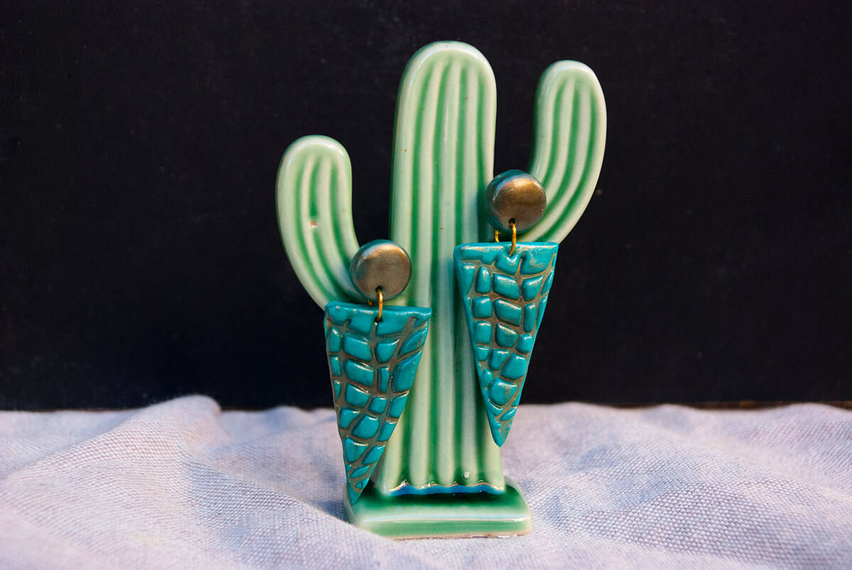 Cactus Earring Stand