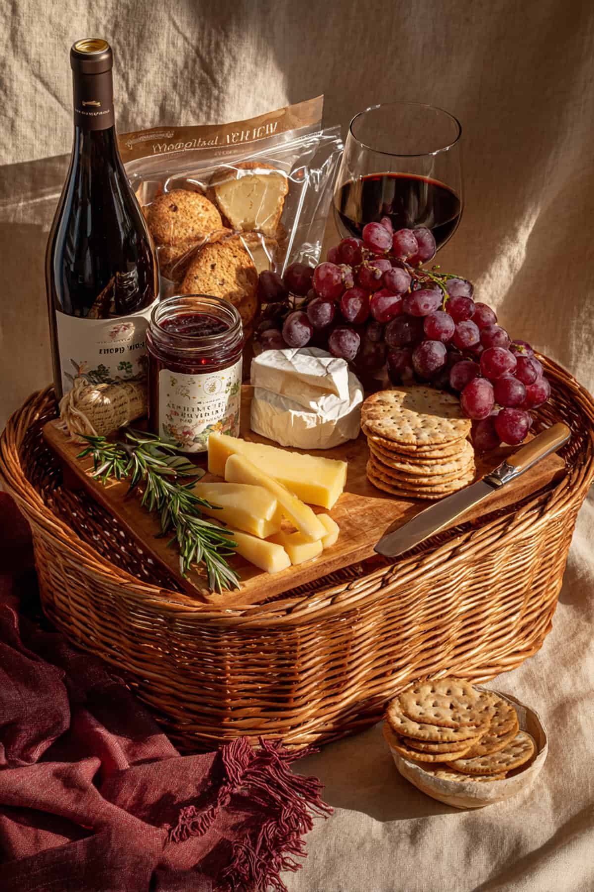 Charcuterie Date Basket