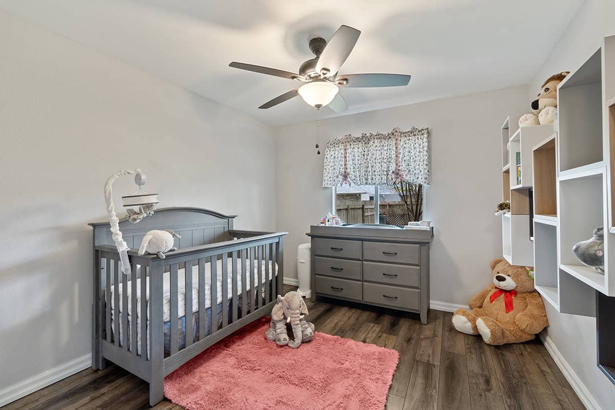 Classic Gray Crib Set Nursery Style