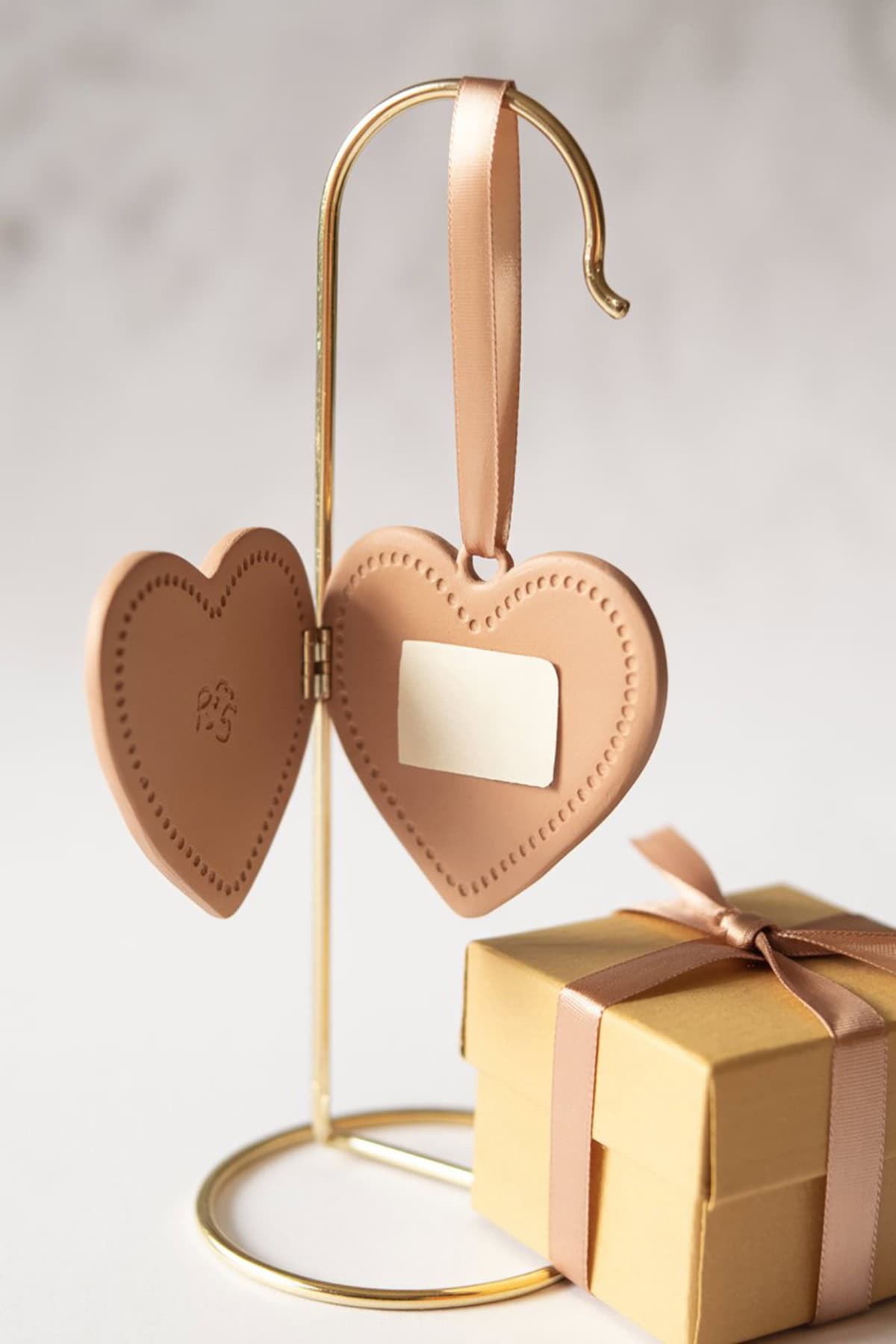 Clay “Heart Locket” Keepsake Ornament