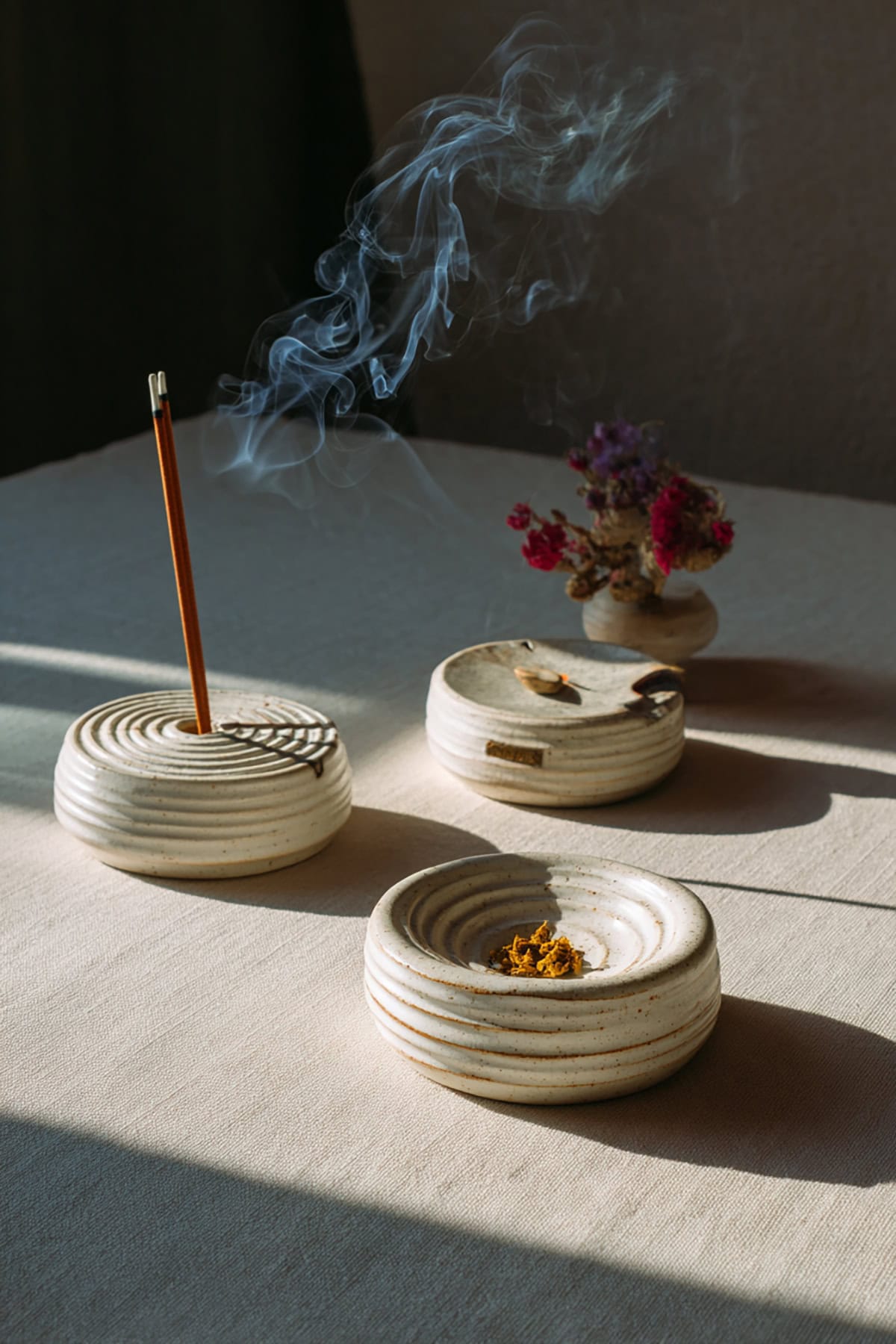 Clay Incense Holders