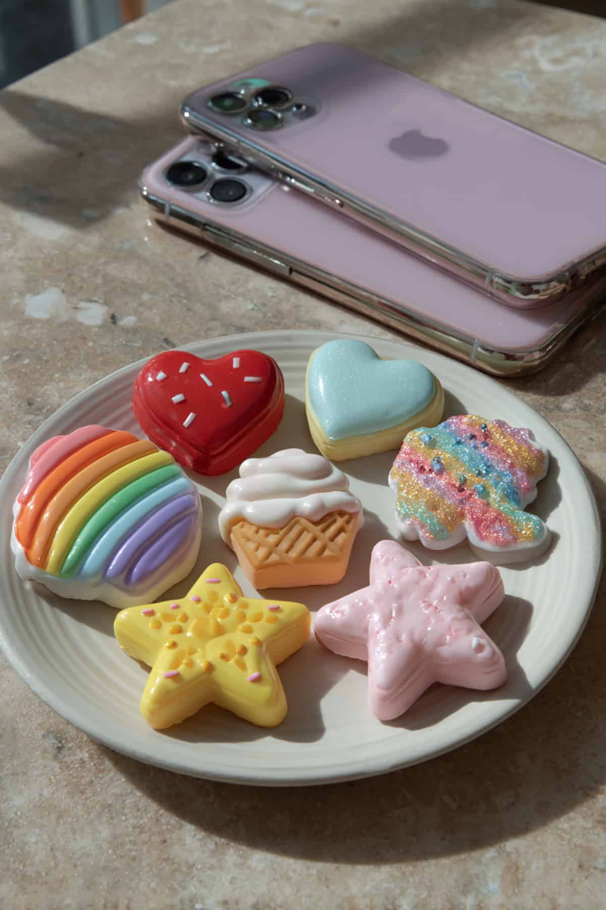 Clay Phone Grip Toppers