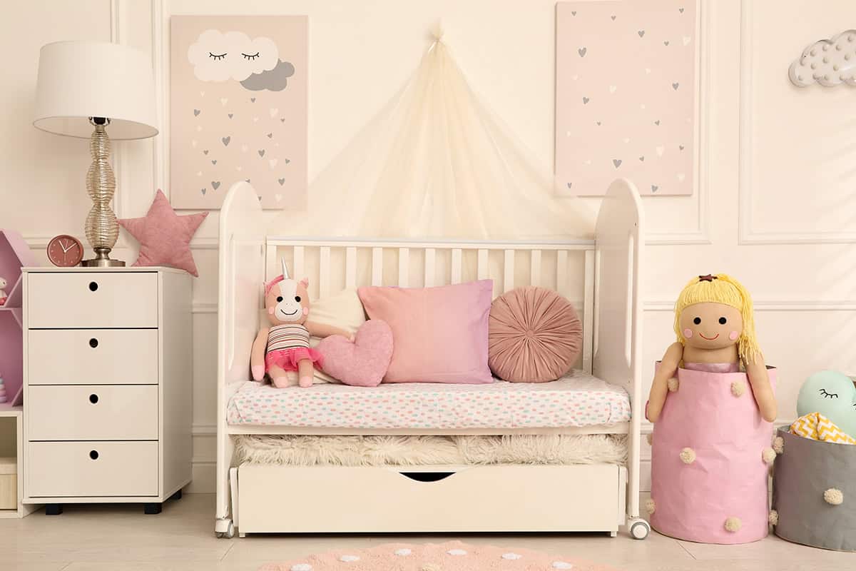 Crib To Daybed With A Hidden Storage Drawer