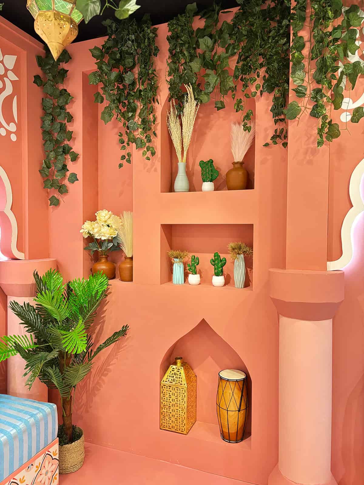 Hanging Indoor Plant Wall