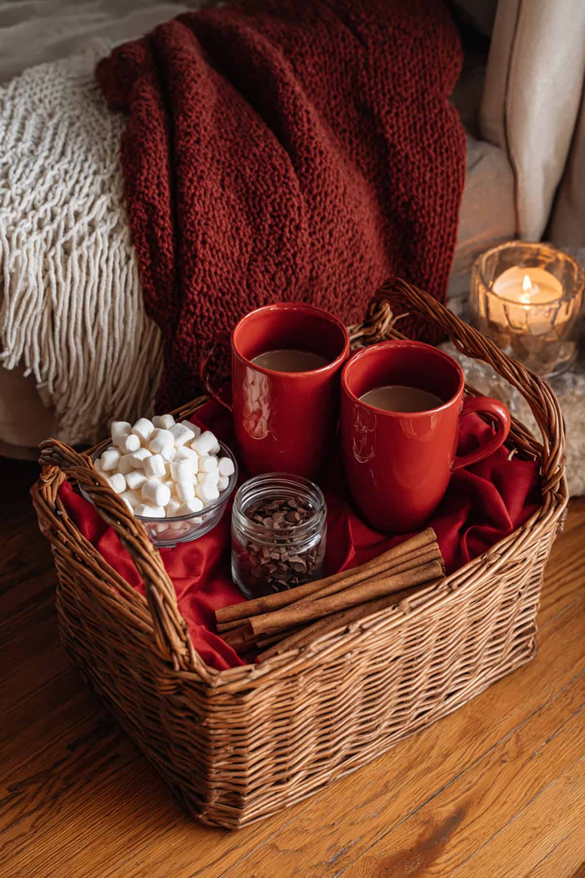 Hot Cocoa Date Night Basket