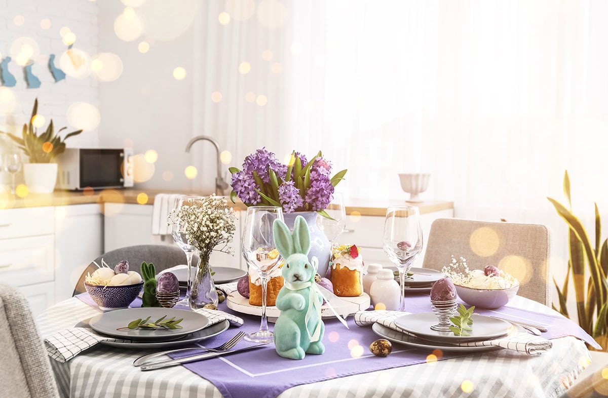 Lavender Easter Table Spotlight