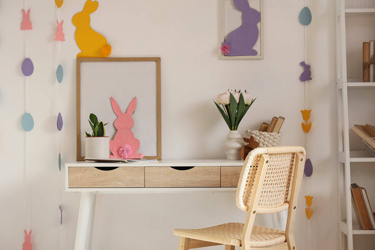 Paper Bunny Wall Decor