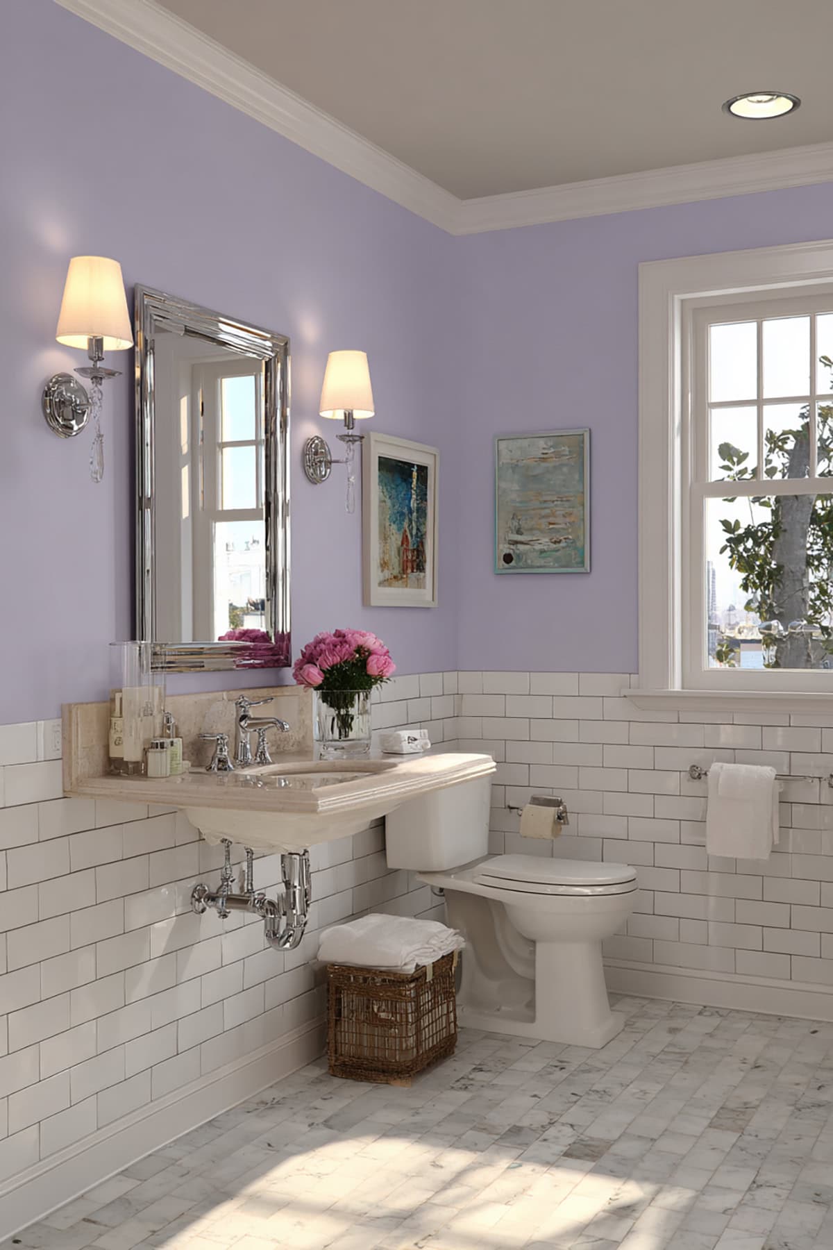 Sherwin Williams Lite Lavender SW 6554