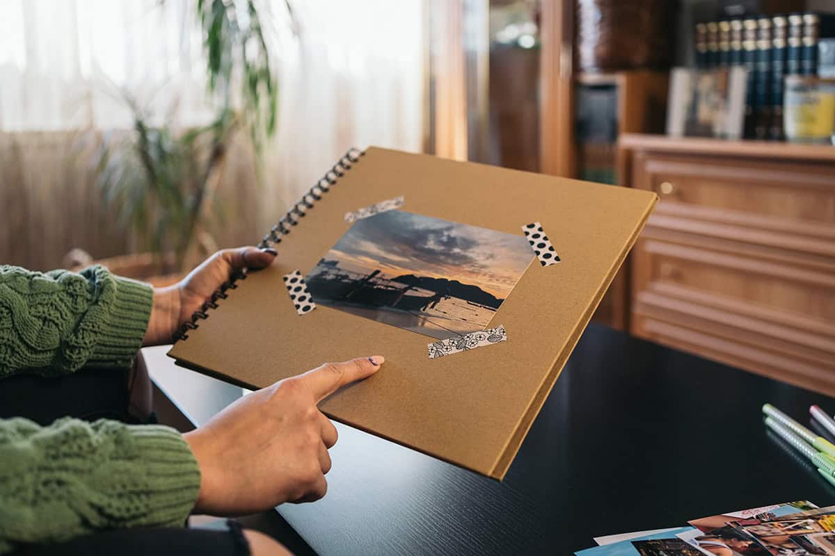 Simple Scrapbook for Travel Memories