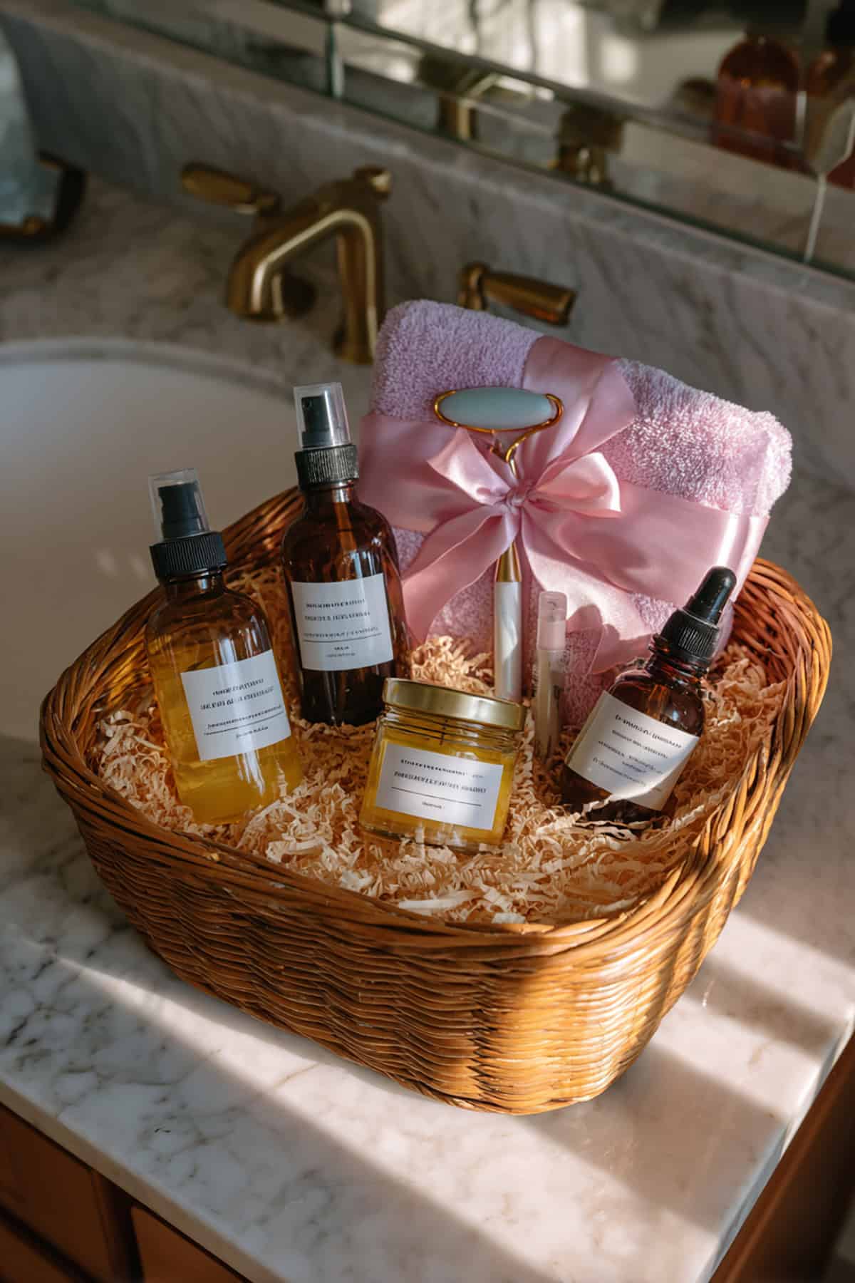Skincare Mini Sampler Basket