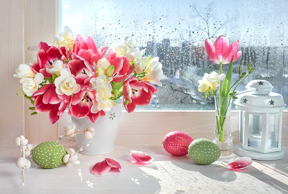 Sunny Window Lantern Styling