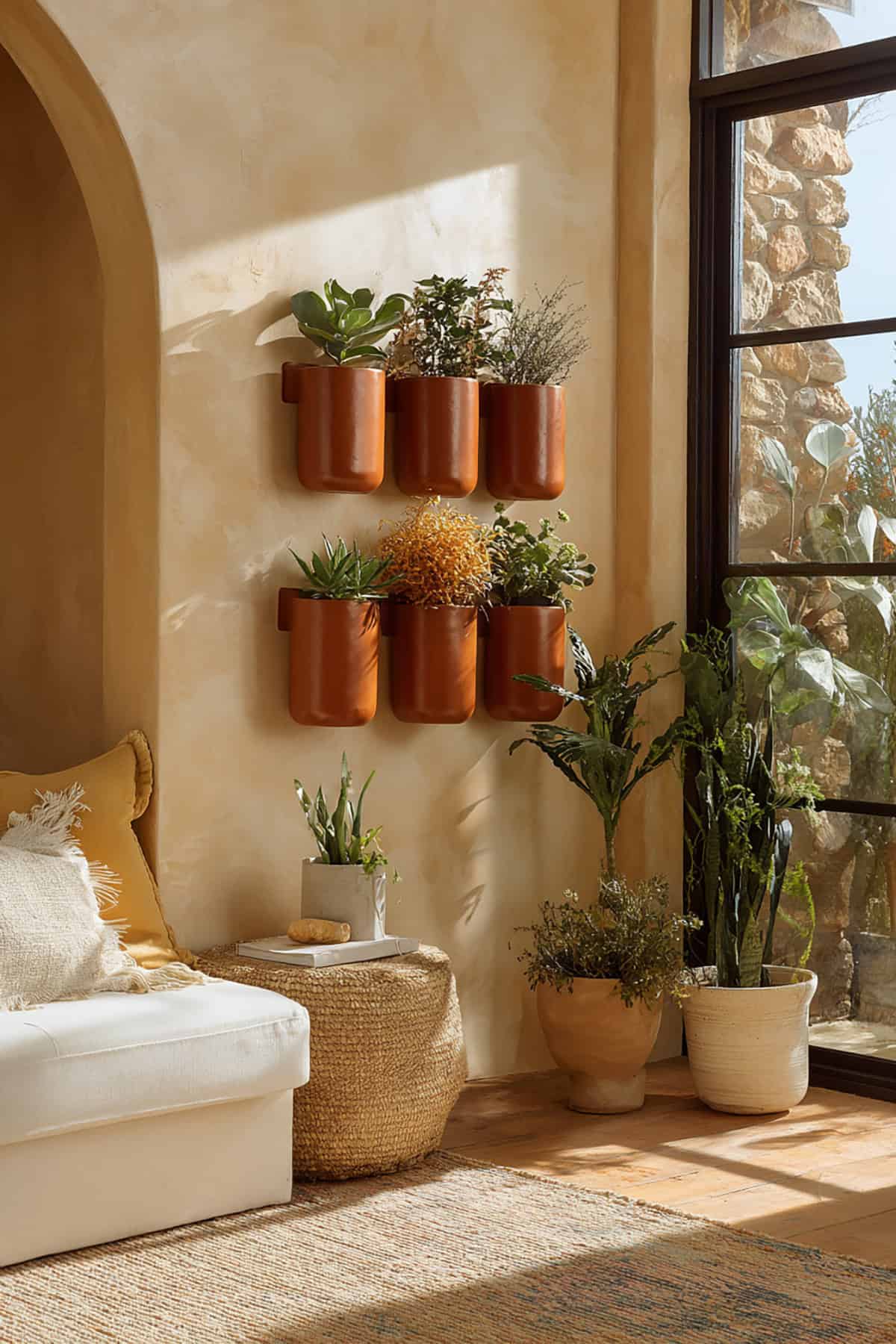 Terracotta Wall Pocket Planters