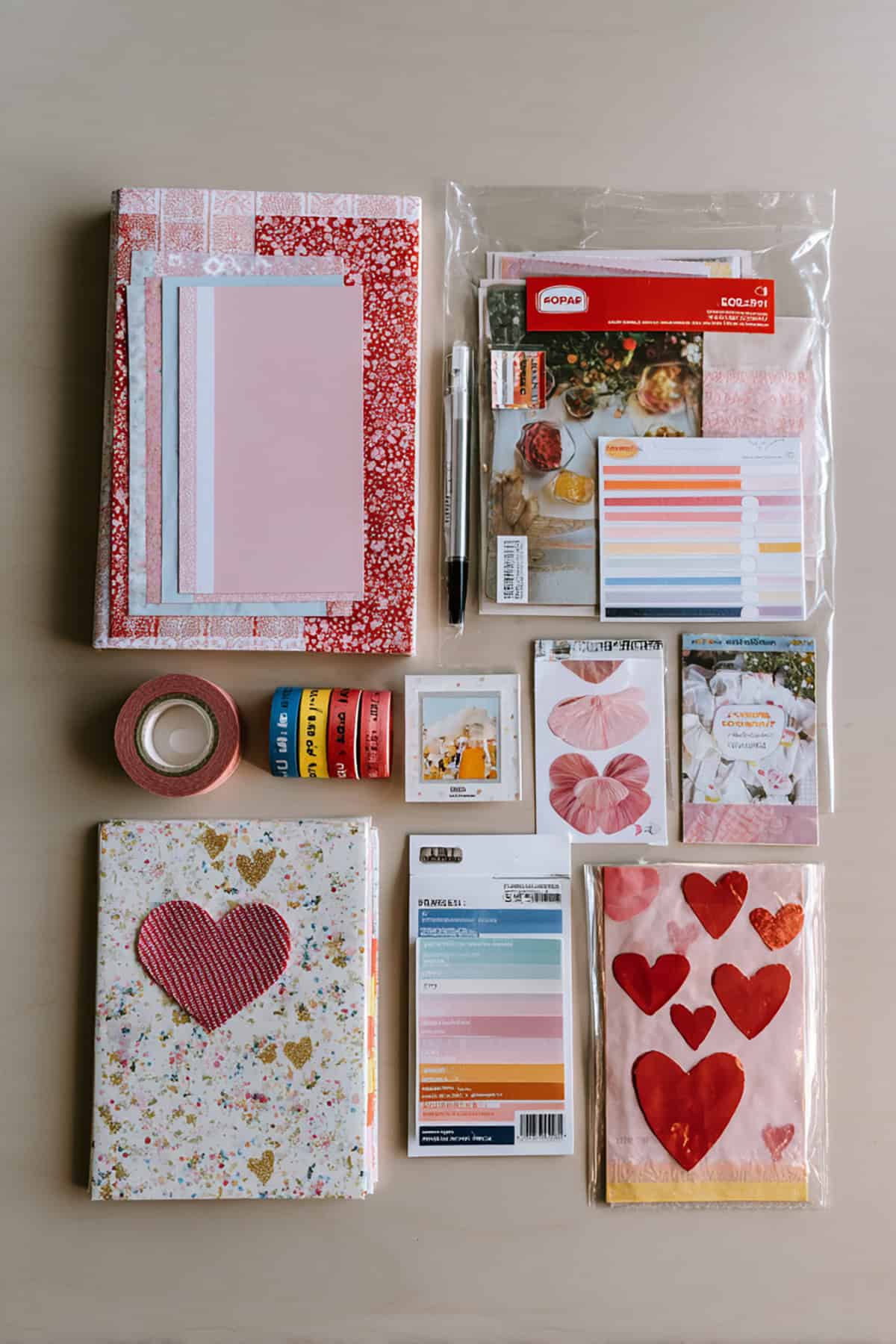 Valentine Love Letter Mini Scrapbook Kit
