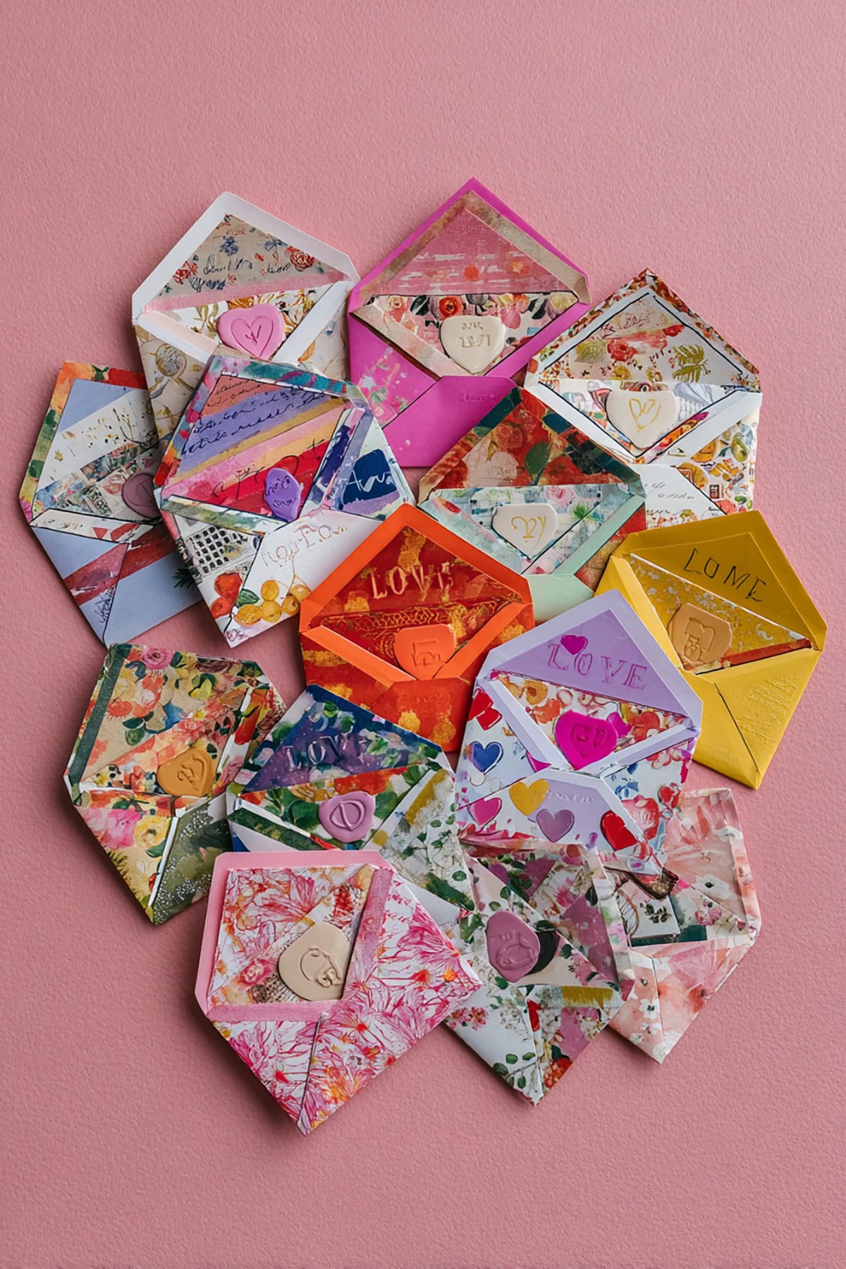 Valentine Love Notes Mini Envelope Set