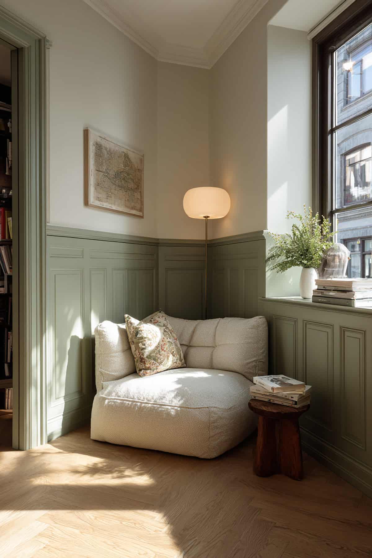 Built In Corner Wrap For Awkward Nooks