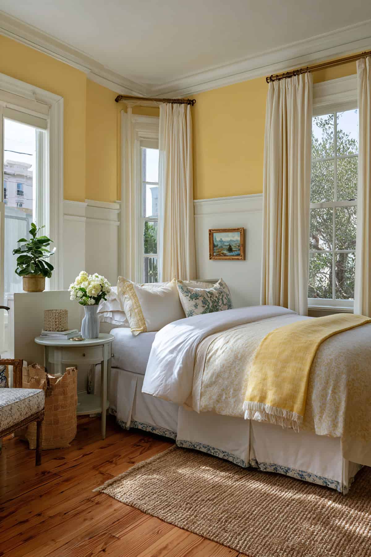 Capture the Charm with Yellow and White