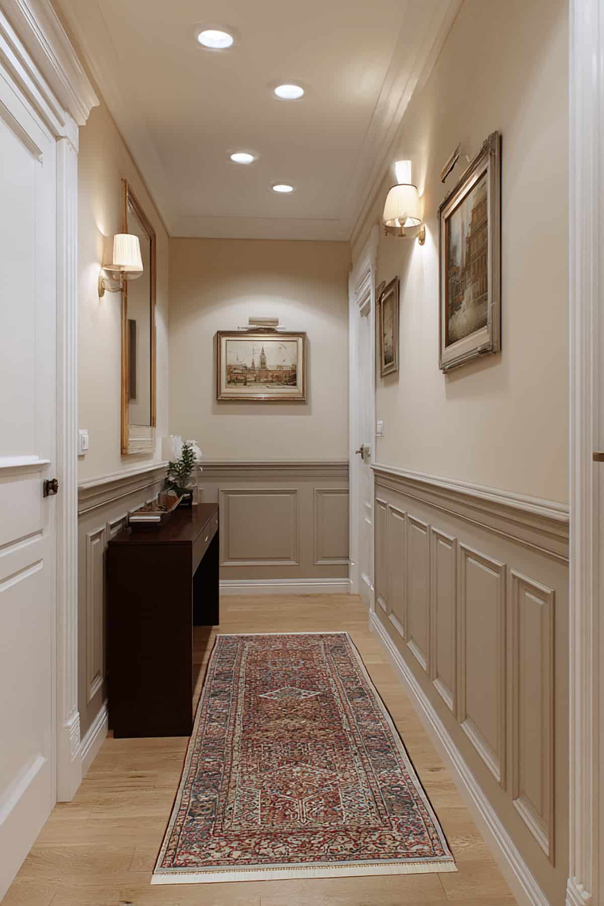 Contrasting Baseboard Emphasis