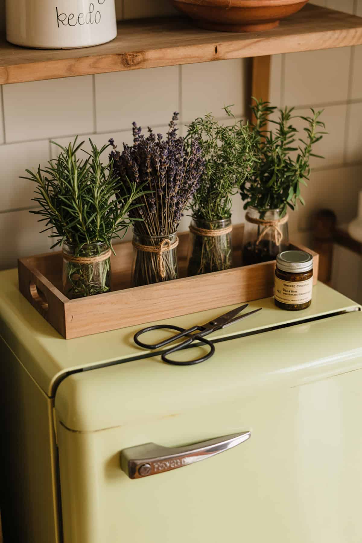 Dried Herb Bundle Tray