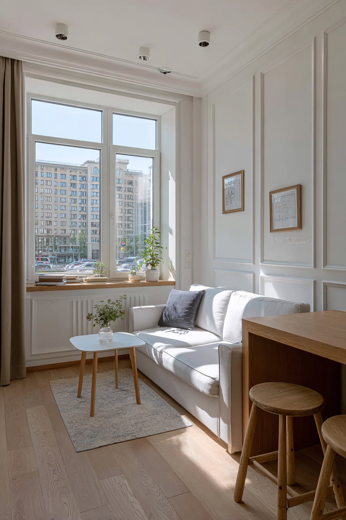 High Wainscoting To Window Sill Height