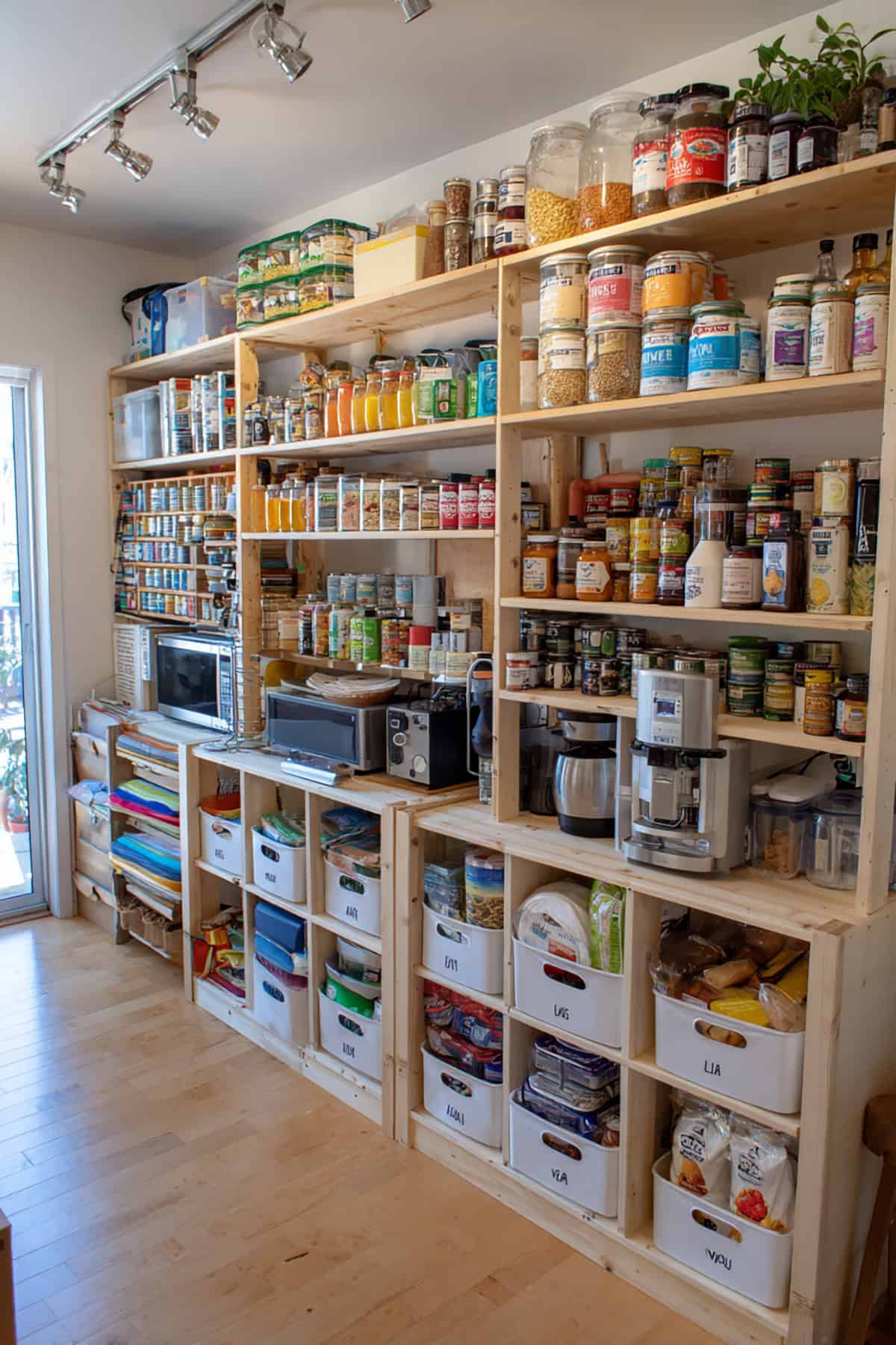 IVAR Pantry Wall Shelving