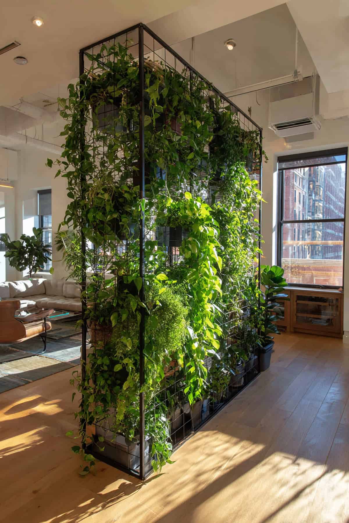 Indoor Plant Wall Divider 1