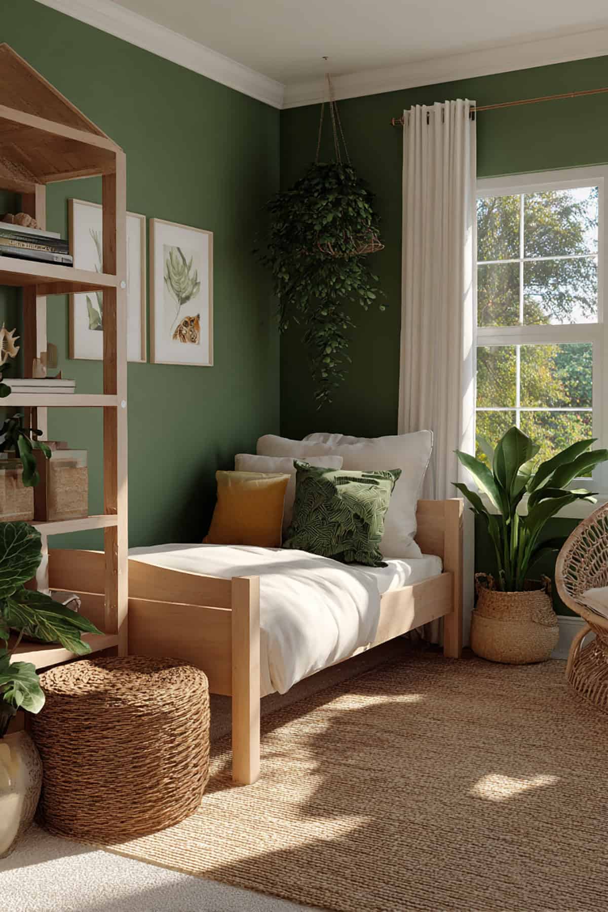 Jungle Animals + Leafy Texture