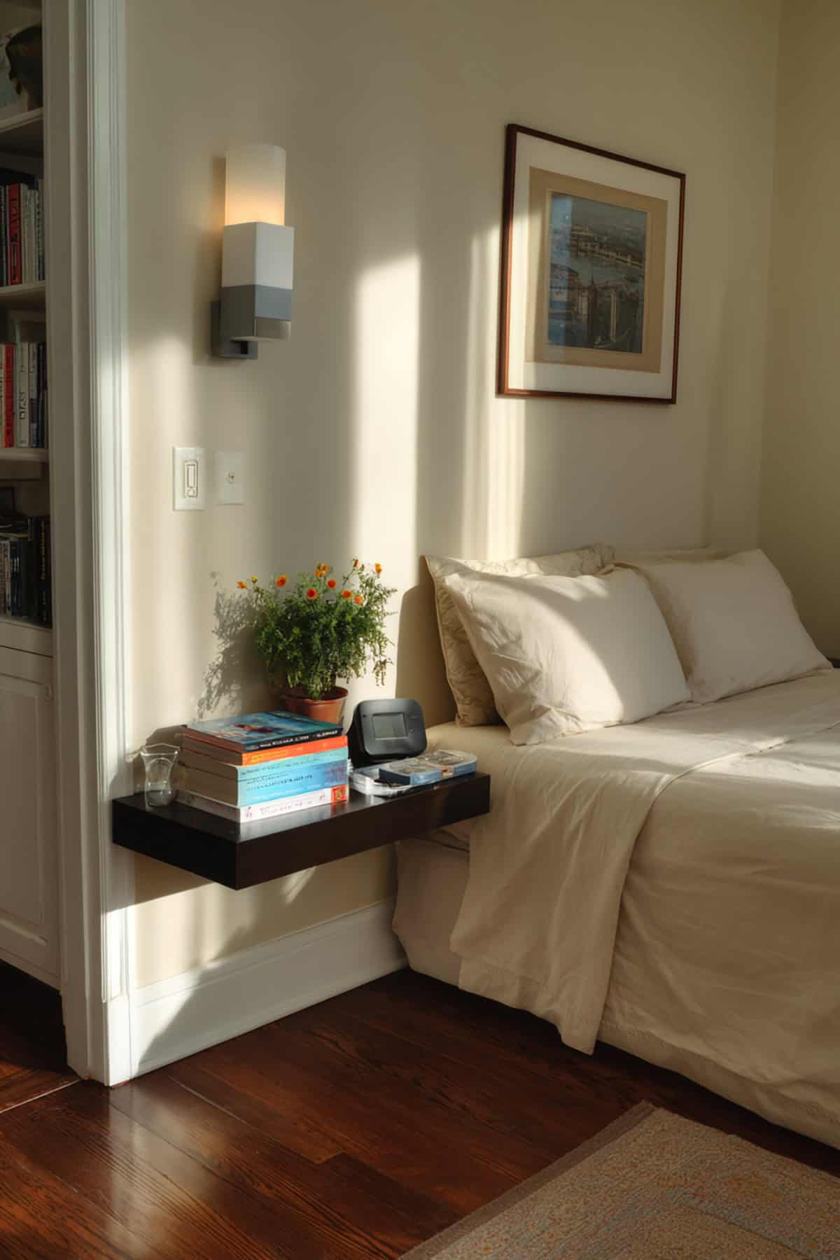 LACK Floating Shelf Nightstand