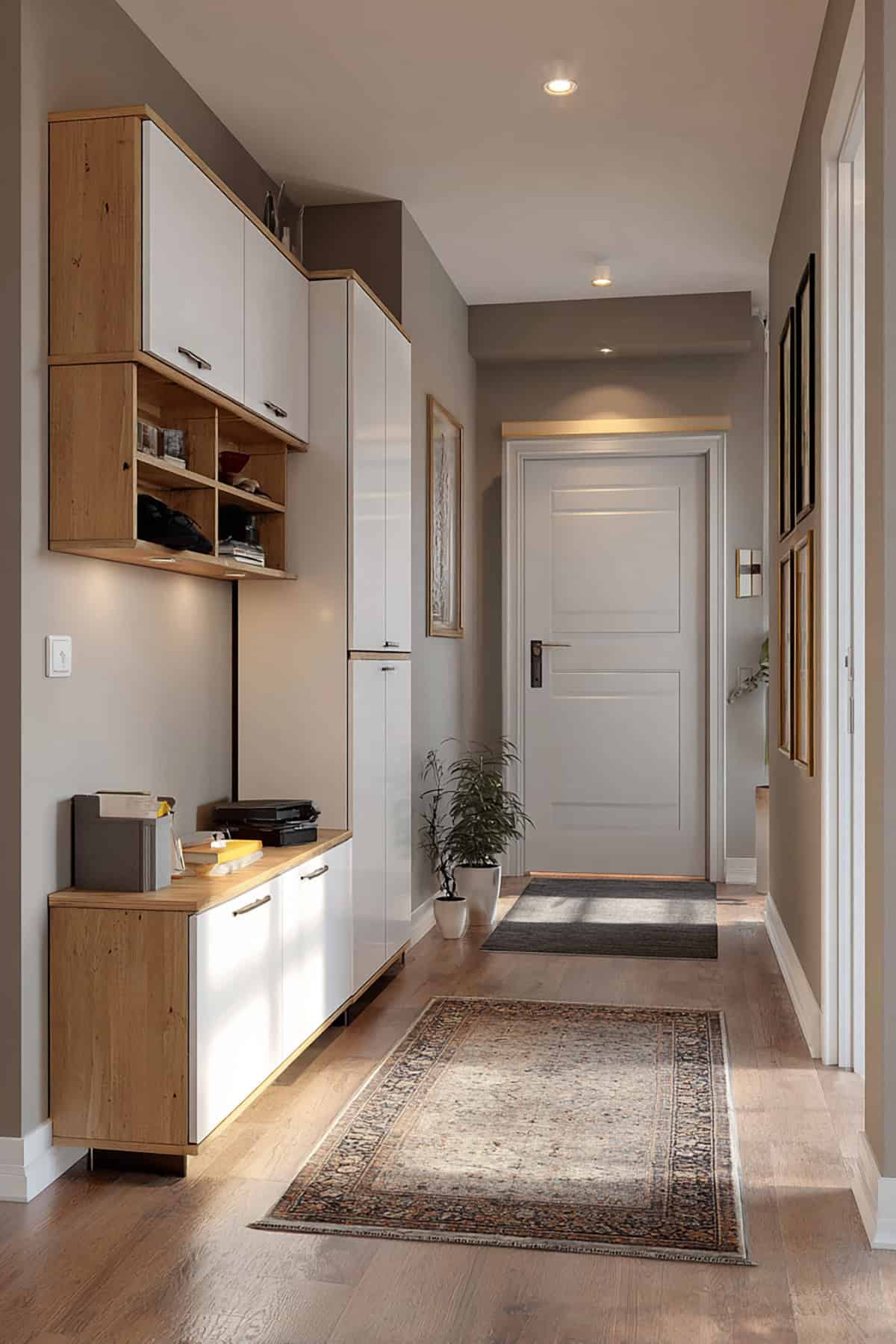 Narrow Shoe Cabinet For Tight Entries