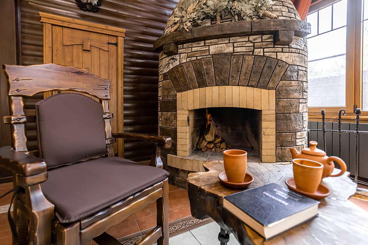 Oversized Rustic Wood Coffee Table