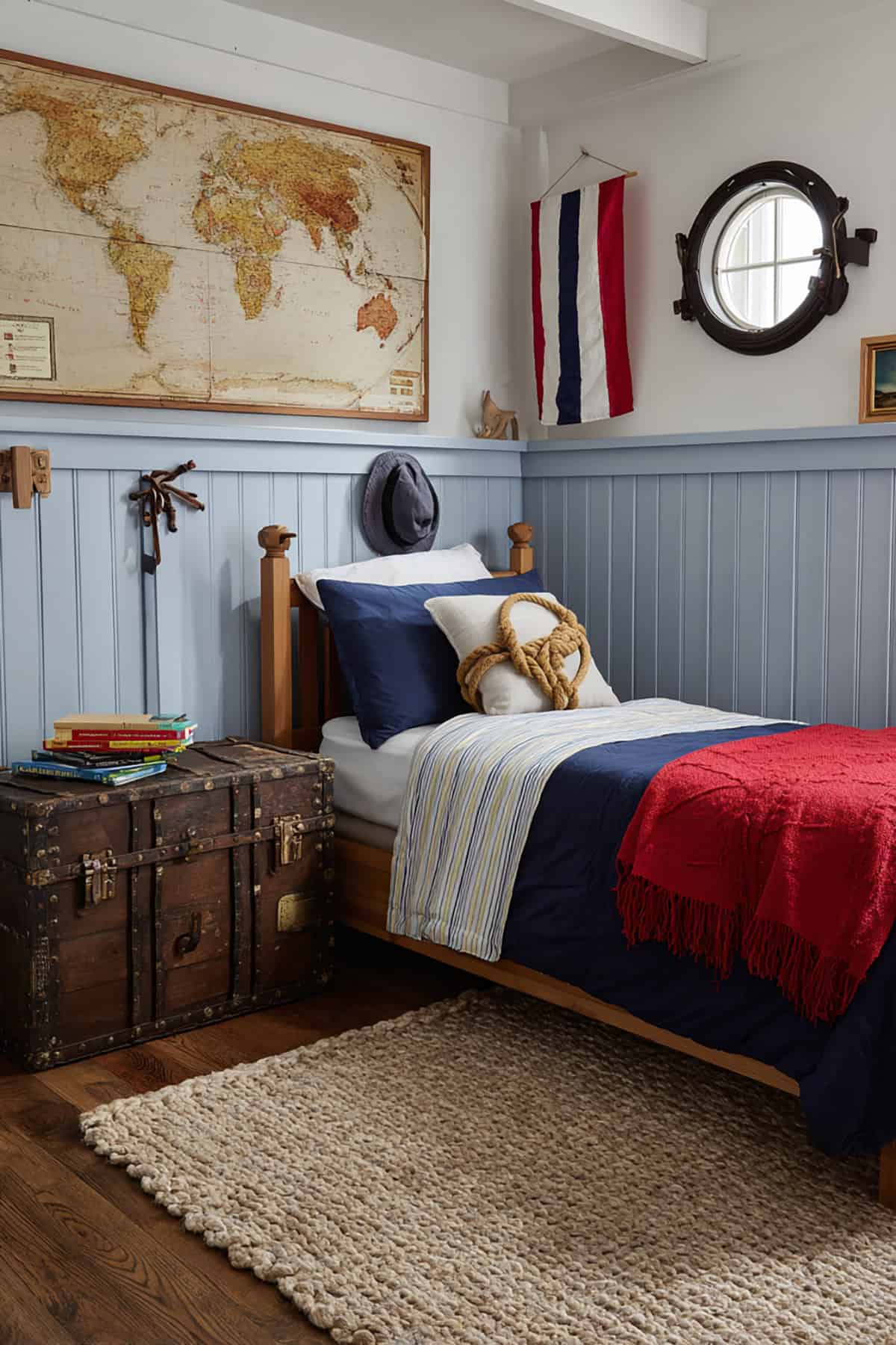 Pirate Cove Headboard Wall