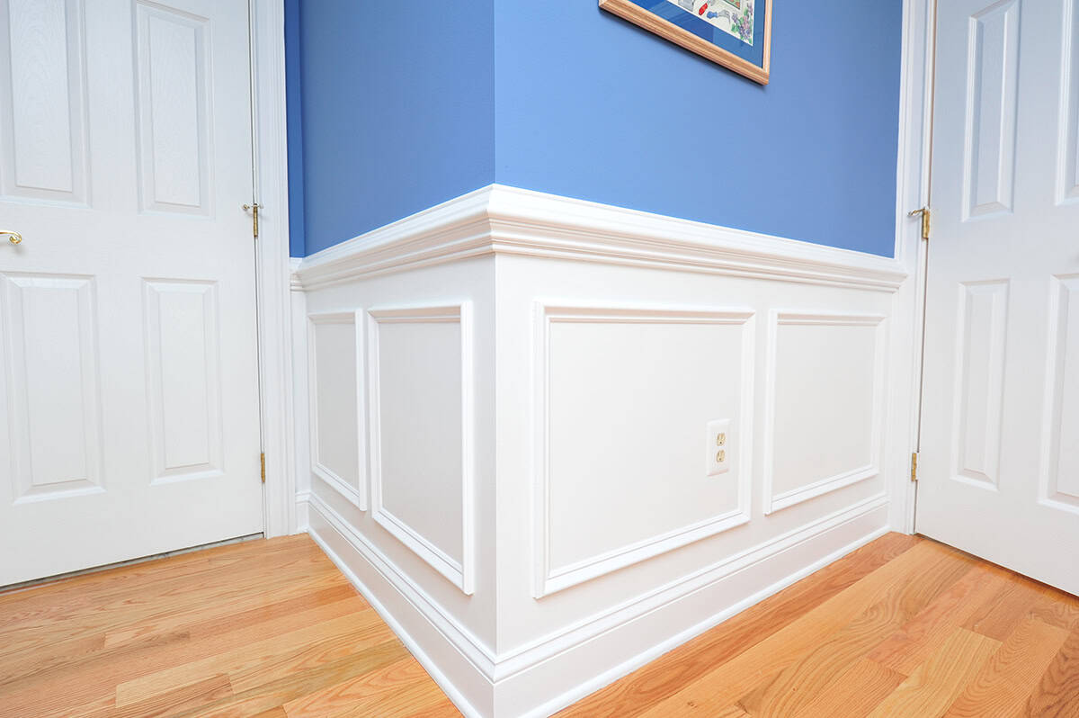 Shadow Box Wainscoting for Subtle Texture