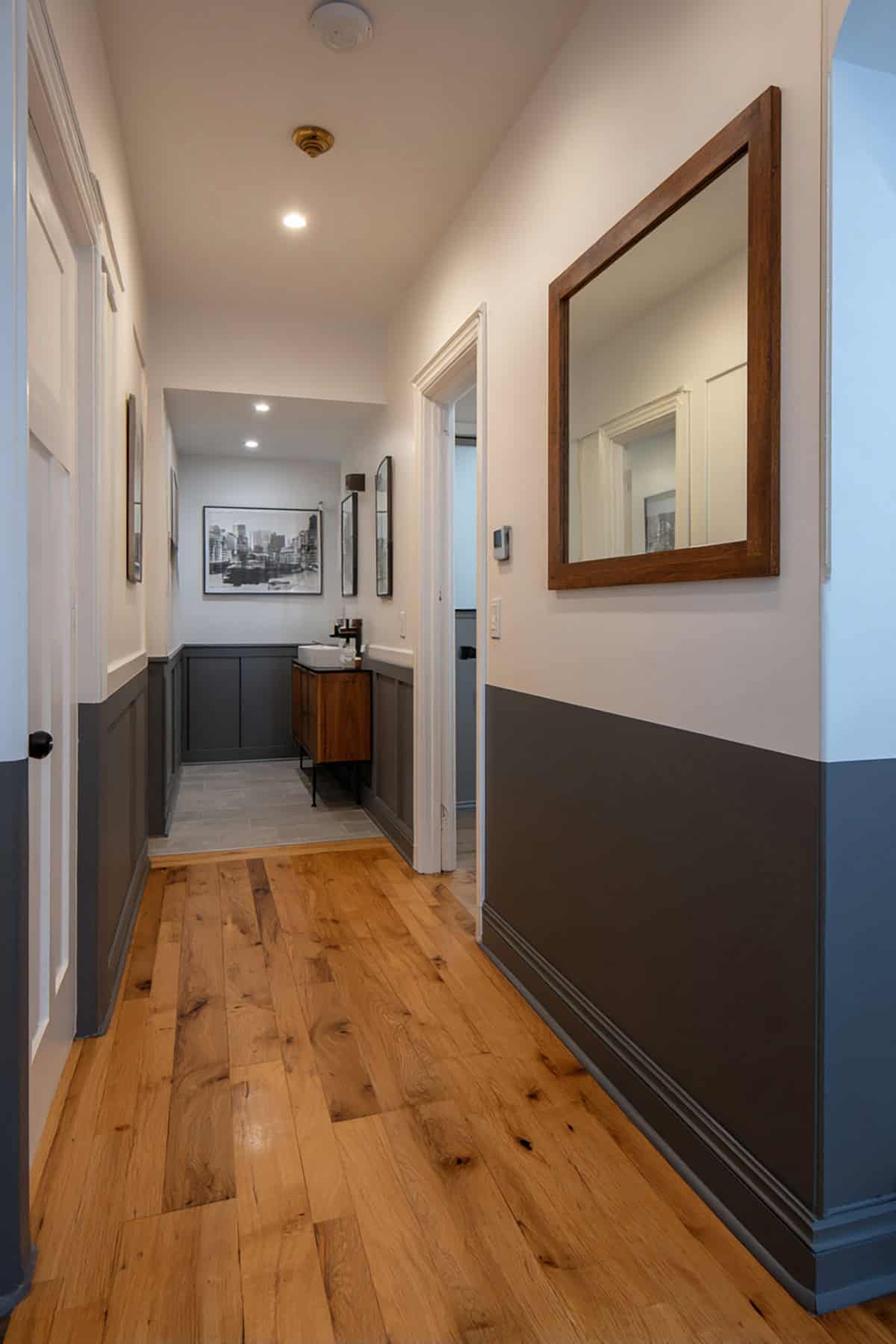 Two Tone Paint Split