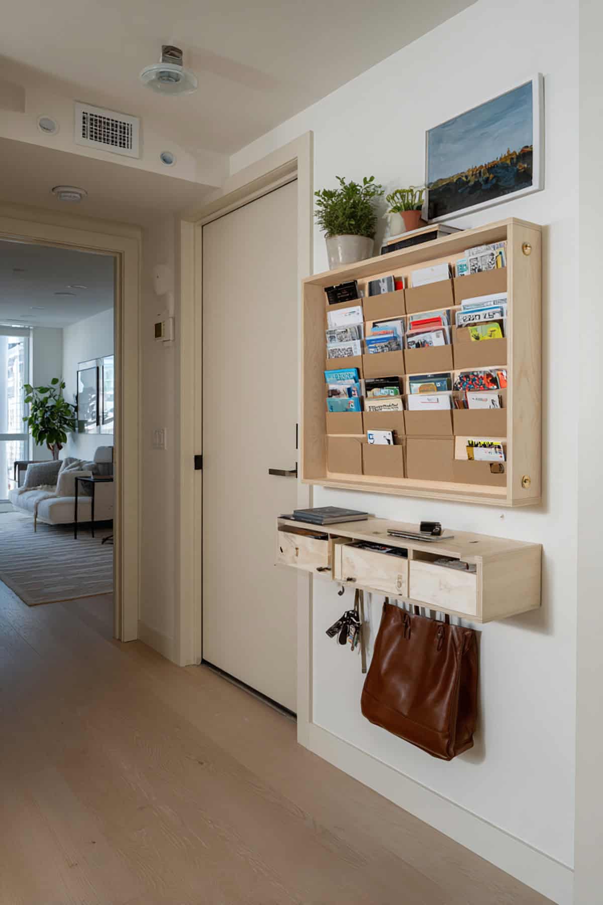 Wall Mounted Drop Zone