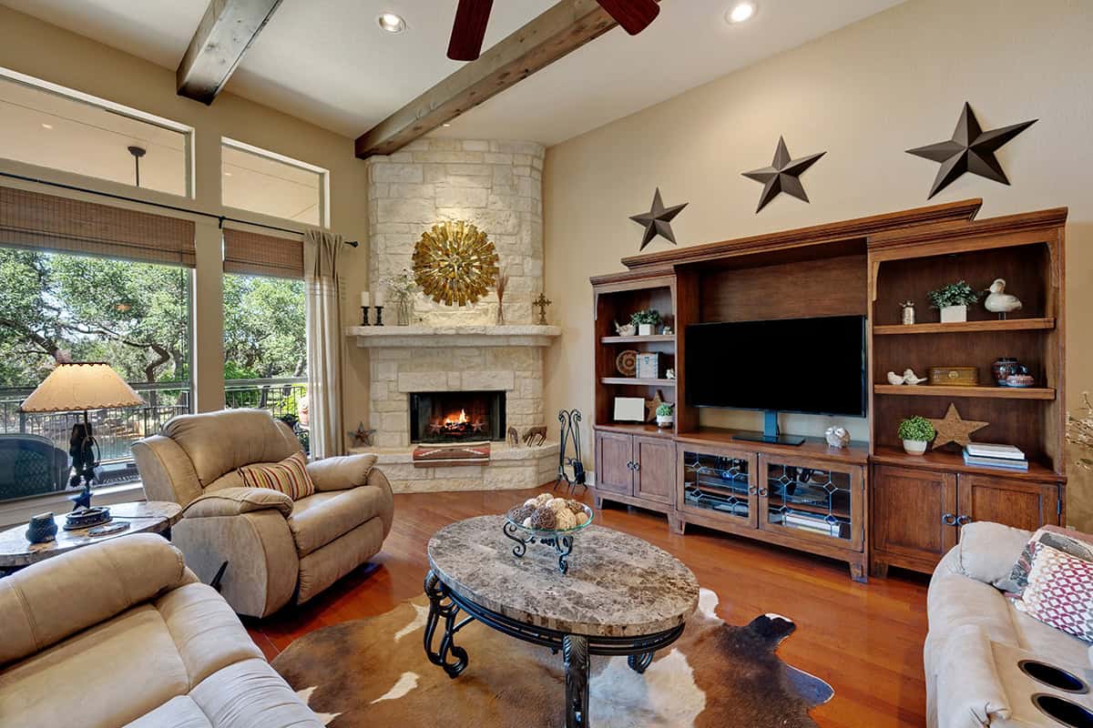 White Brick Accent Wall