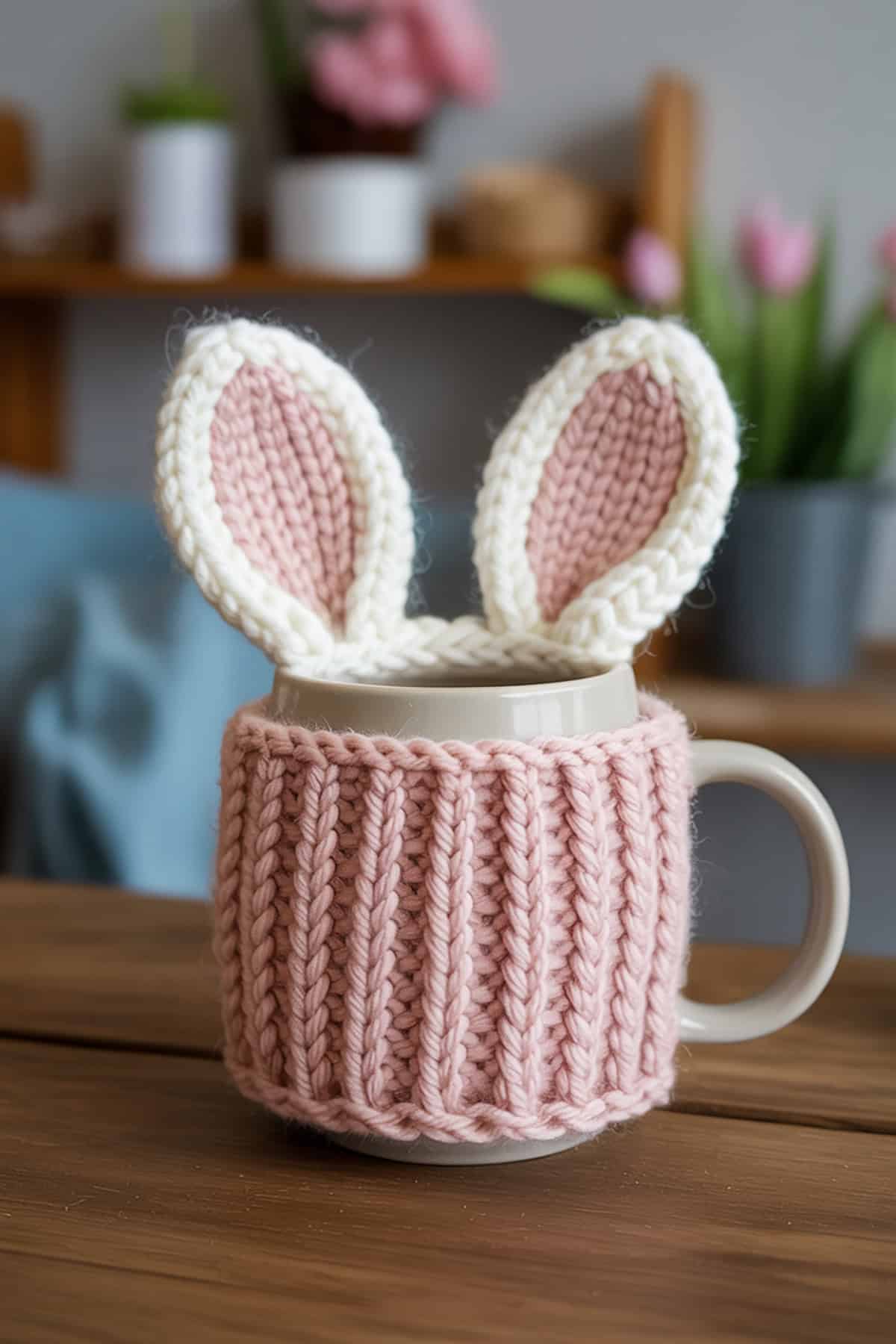 Bunny Ear Mug Cozy