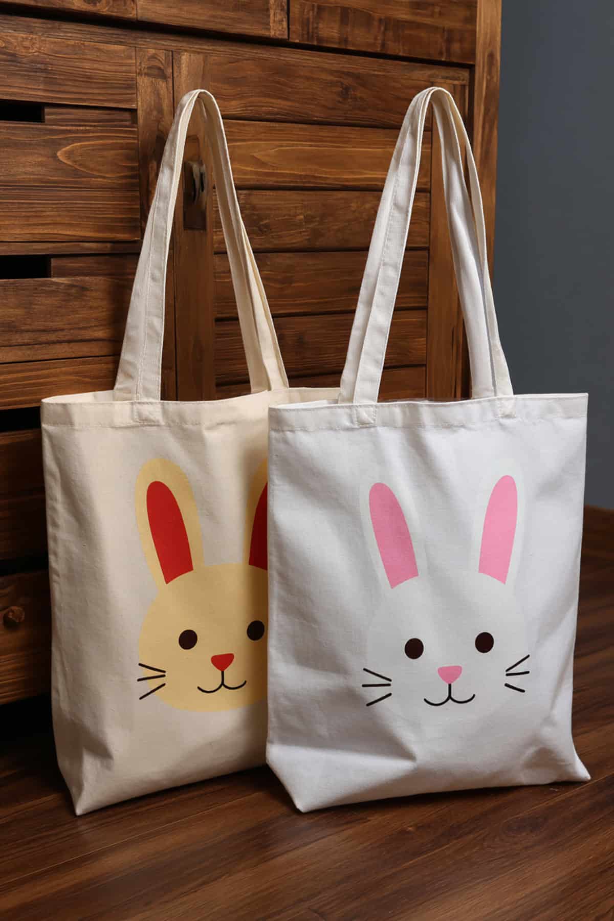 Bunny Face Tote Bag