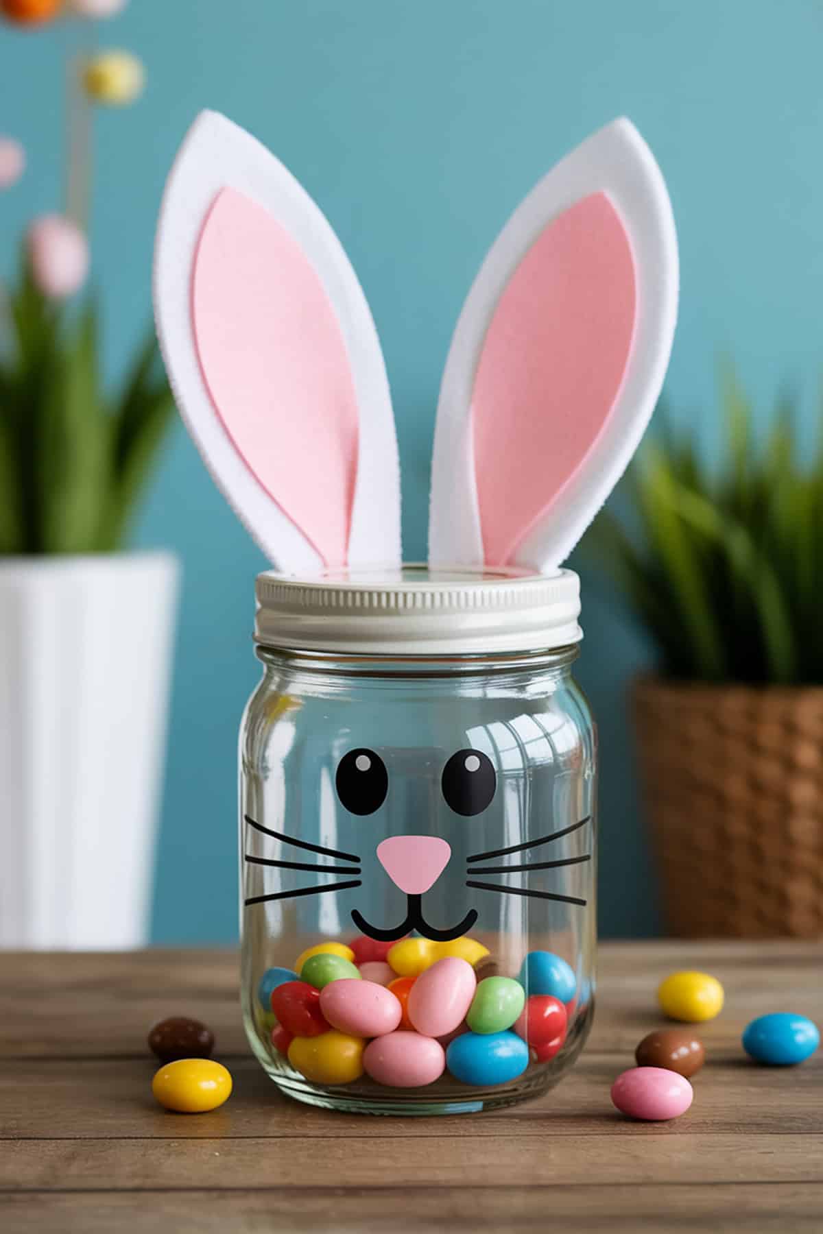 Bunny Jar Candy Holders