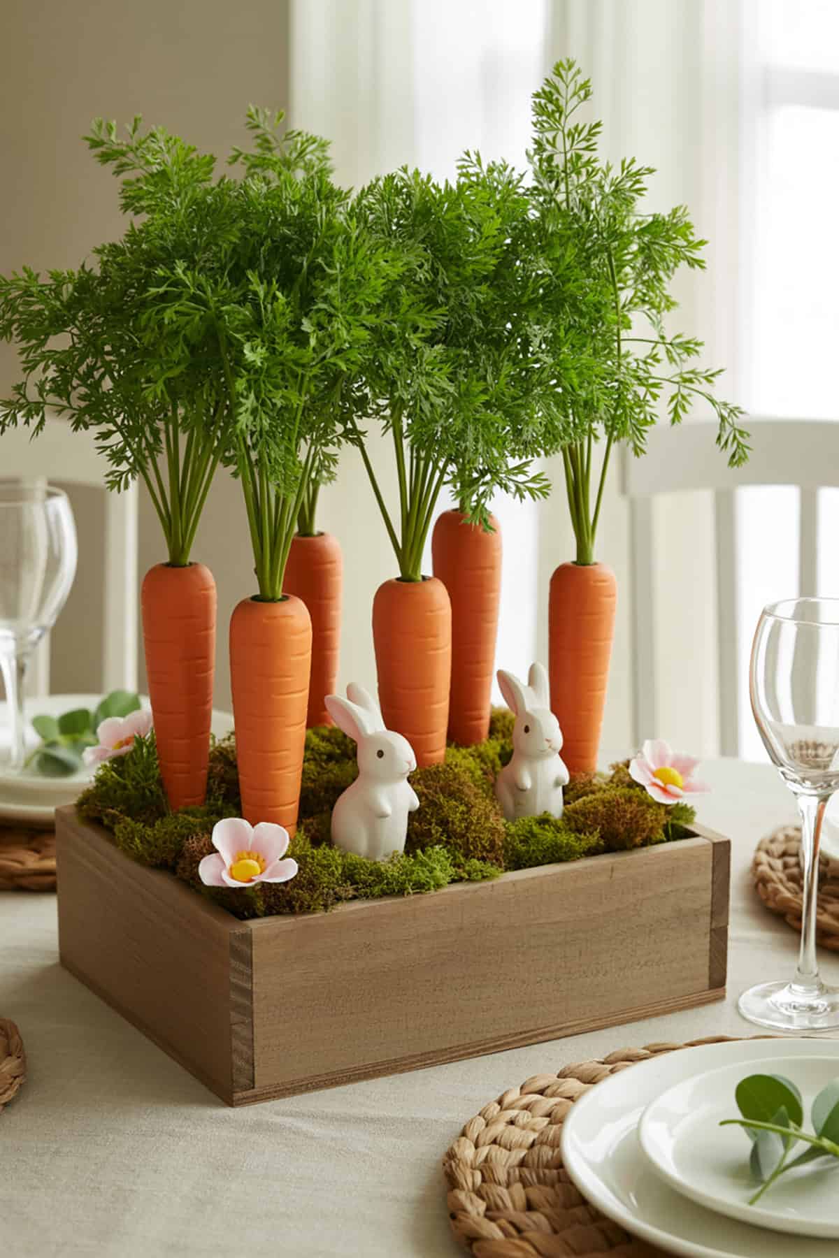 Carrot Patch Table Centerpiece