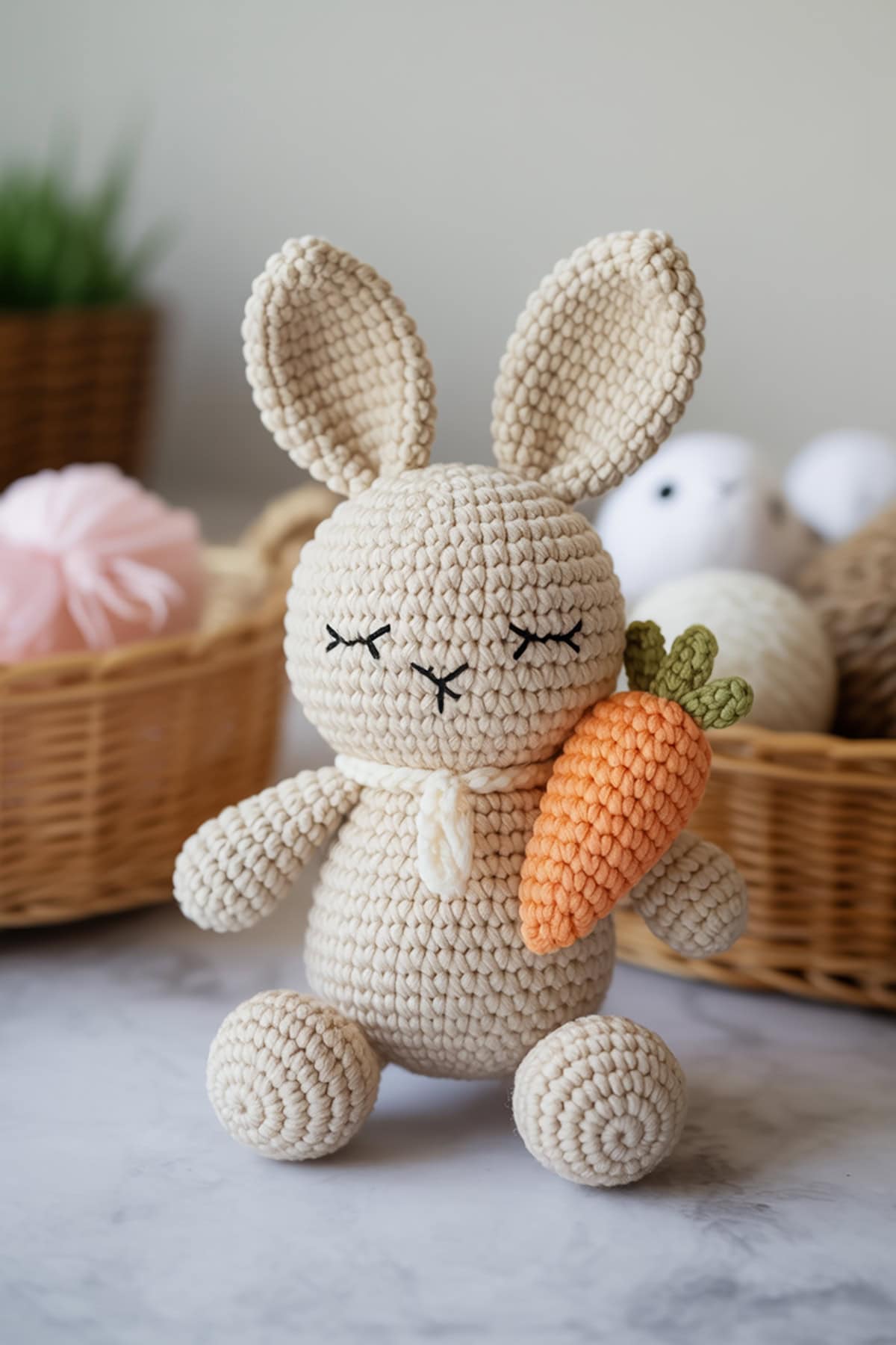 Crochet Bunny Plushies